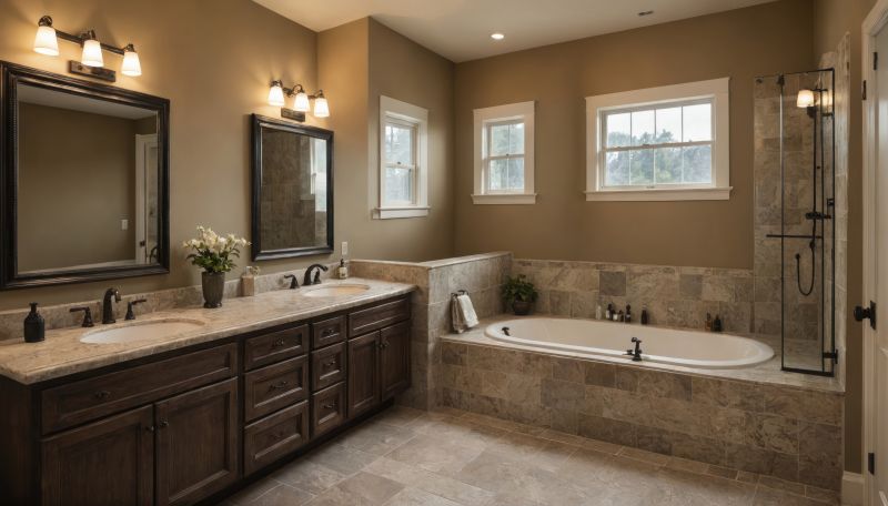 Modern Master Bathroom